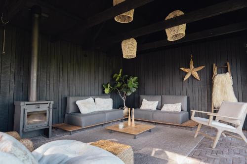 balkon/terras, B&B Smalle Ee Kleasterpleats in Drachten