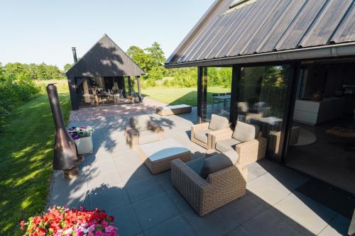 tuin, B&B Smalle Ee Kleasterpleats in Drachten