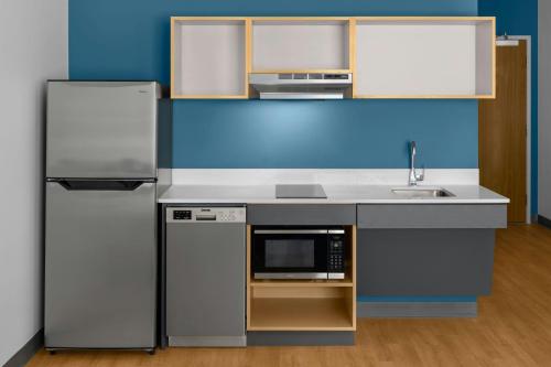 keuken, StudioRes by Marriott LaGrange in La Grange