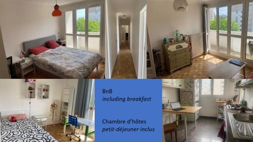 Bed and Breakfast at Place d'Italie - metro lines 5, 6, and 7