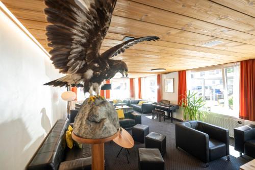 gedeelde lounge/tv-ruimte, Hotel Galina Self-Check-in in Triesenberg