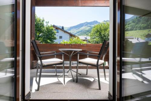 balkon/terras, Hotel Galina Self-Check-in in Triesenberg