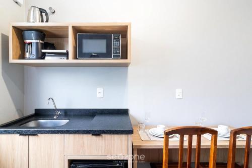 ห้องครัว, Studio em Velha c/ vista da cidade OLA0002 in วิลาโนวา
