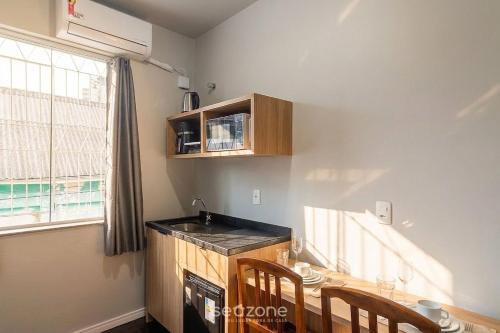 ห้องครัว, Studio em Velha c/ vista da cidade OLA0002 in วิลาโนวา
