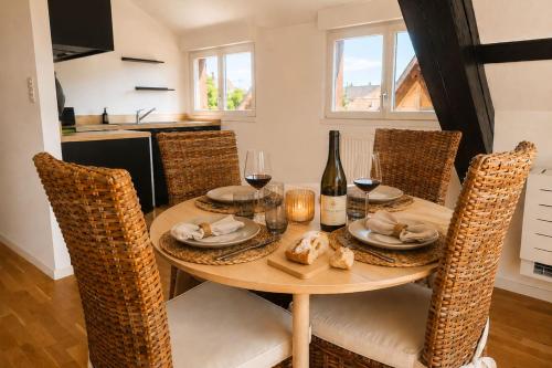 Apartment with balcony and parking in Wiwersheim in Dossenheim-Kochersberg