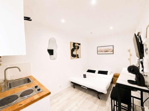 Studio cosy et pratique - paris 18 - 2P