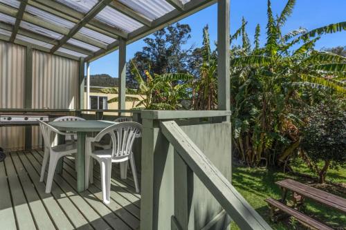 Erkély/terasz, The Treehouse – Whanarua Bay in Te Kaha