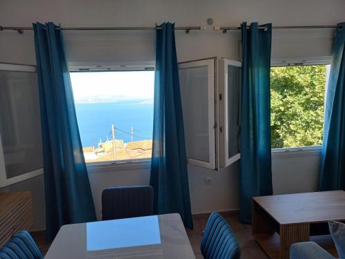 The House with a Blue View Aegean Sea - Samos in Kampos Skoureikon