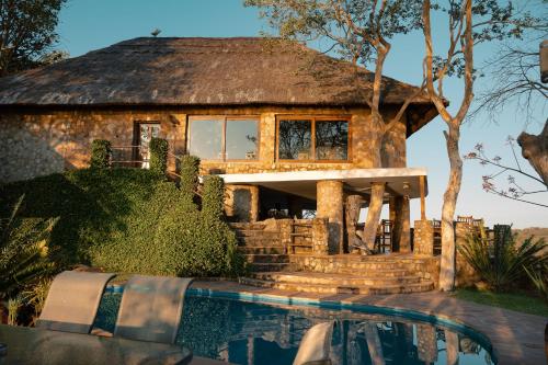 Exterior view, Masumu River Lodge in Dete