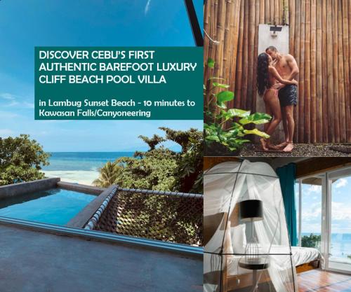 Beachfront Villa with Private Pool on 1,5 km Lambug Beach, Kawasan Falls 10 Min, Badian Moalboal - T - Cebu Beachfront Villa with Private Pool on 1,5 km Lambug Beach, Kawasan Falls 10 Min, Badian Moalboal - T - Cebu