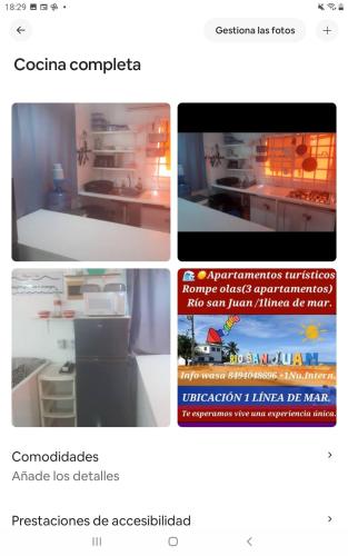 Apartamento turístico Rompe Olas n 1 ventana al mar (Apartamento turistico Rompe Olas n 1 ventana al mar) in Rio San Juan