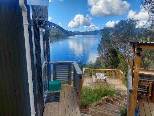 Viesnīcas āriene, Endeavour View Eco Cabin in Endeavorinleta