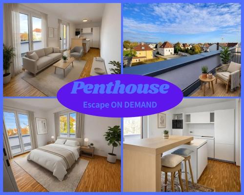Penthouse Wohnung mit Kingsize-Balkon in Straubing