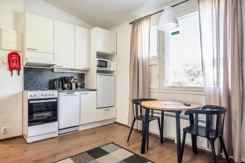 Κουζίνα, LODGE Hostel Kuusamo in Κουουσάμο