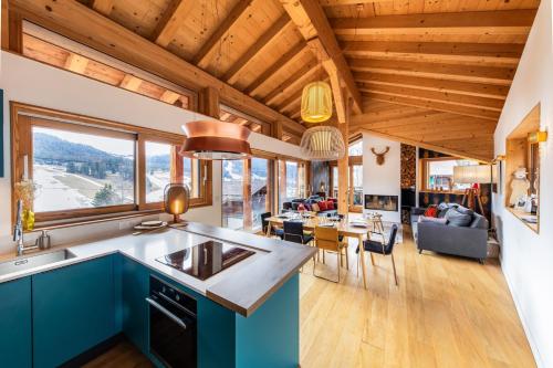 CHALET COCOON | LES GETS | Ski-In/Ski-Out | Chalet design 4 chambres - 8 personnes