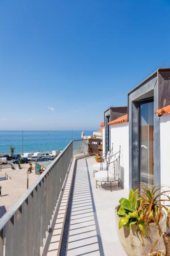 Balkon/teras, Casa da Praca - Alojamento Local in Sesimbra