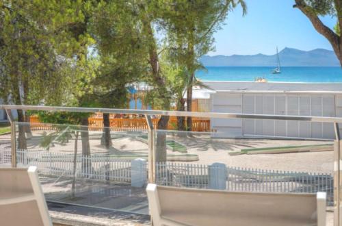 Apartment Minerva beachfront Playa de Alcudia Sea
