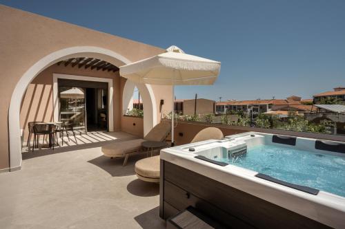 جاكوزي, Hotel Palmyra in Argassi