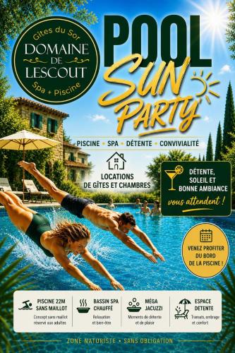 Gites piscine Spa