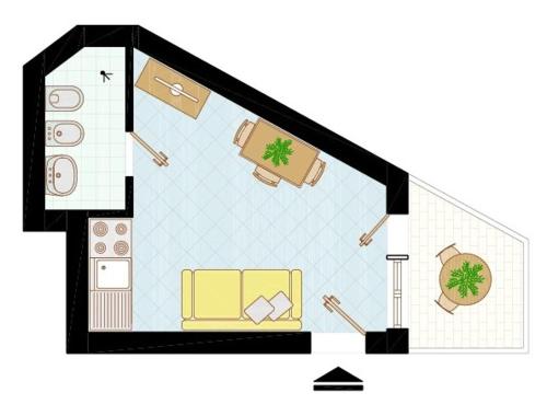 Floor plans, Appartamenti I Moschettieri in Bibione