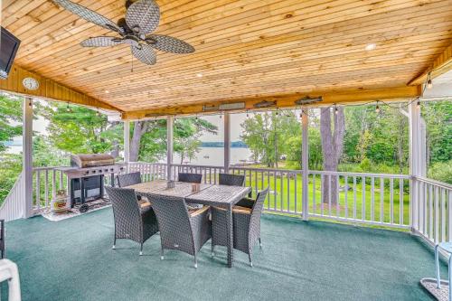 . Lakefront Gloversville Home w/ Beach + Dock!