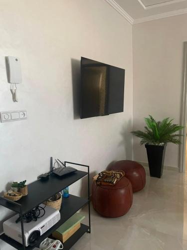 Family Duplex with Air Conditioning and Equipped Kitchen in Ajdir