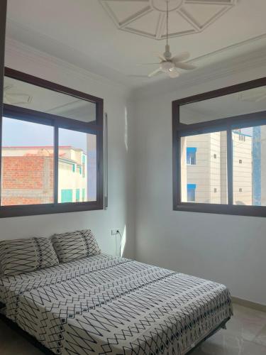 Family Duplex with Air Conditioning and Equipped Kitchen in Ajdir