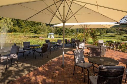 balkon/terras, Romantik Hotel Waldschlosschen in Sleeswijk