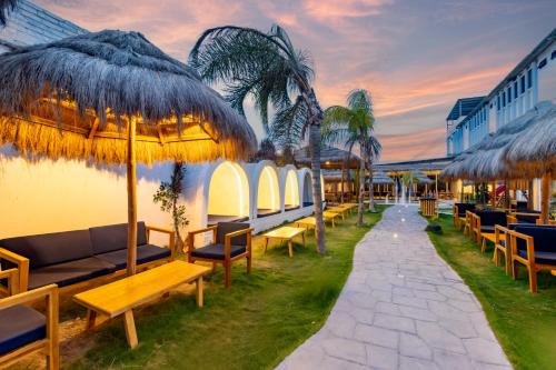 Kert, Hotel Presidente Beach Salinas in Salinas