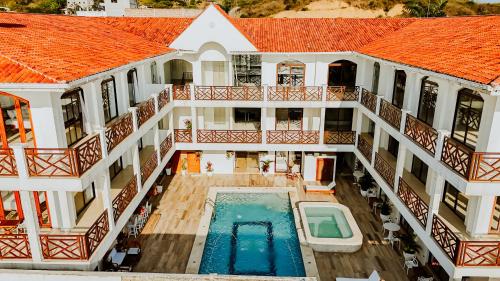 Eksterijer hotela, Montañablu Hotel in Montanita