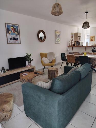 Appartement à la montagne, jardin, parking, linge de maison
