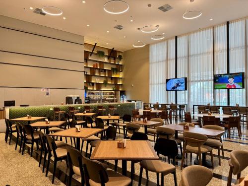 ห้องอาหาร, Holiday Inn Sao Paulo Parque Anhembi by IHG in ซานตานา