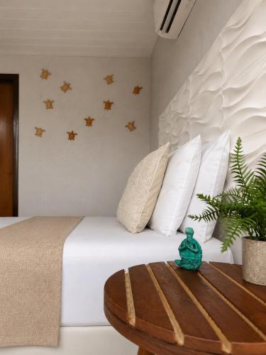 1 double bed