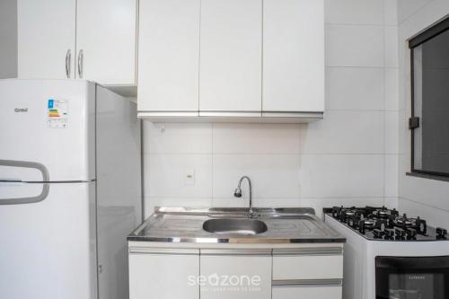 廚房, Apto em Cond. c/ Piscina Ponta das Canas GVM0315 in 蓬塔卡納斯