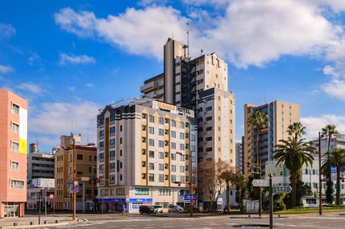 Hotelli välisilme, マンゴーホテル宮崎 (マンゴーホテル宮崎) near Tachibana Park