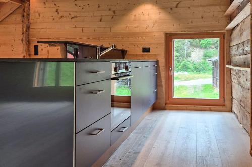 köök, Chalet Nufenen in Ulrichen