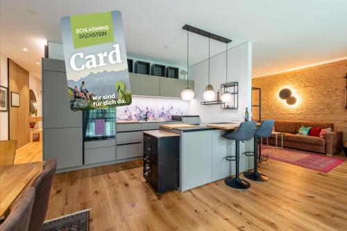 Kitchen, Talbach Garden Residence - by myNests in Schladming