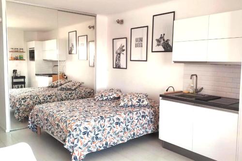 studio cosy vue mer imprenable
