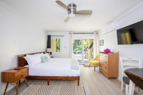Laughing Bird Studio #7 - Brand New Stylish Apartment, Pool, Bea condo in Governor's Harbour