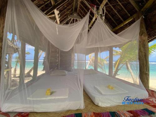 เฟาเฟา บีช เฟล รีสอร์ท (Faofao Beach Fales Resort) in ลาโลมานู