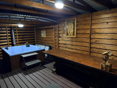 Sauna, Вілла Карпатська бульбона in Serhiji