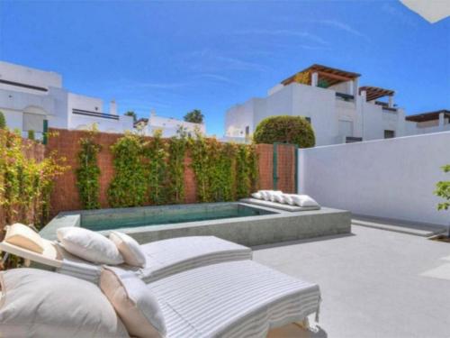 Casa Mimosas junto a la playa a 100 m del mar