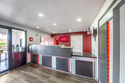 Előcsarnok, Red Roof Inn Dallas – Mesquite/ Fair Park NE in Mesquite