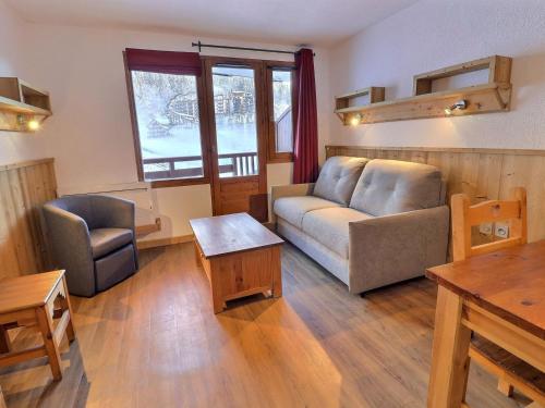 Confortable 2 Pièces, Skis aux Pieds, 4 Pers, Balcon Ouest - FR-1-182A-38