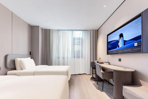2 twin beds