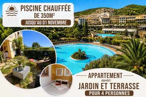 Appartement avec jardin Clos Classé Premium Piscine Chauffée
