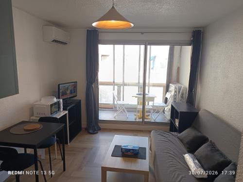 Studio meublé palavas les flots place parking privé