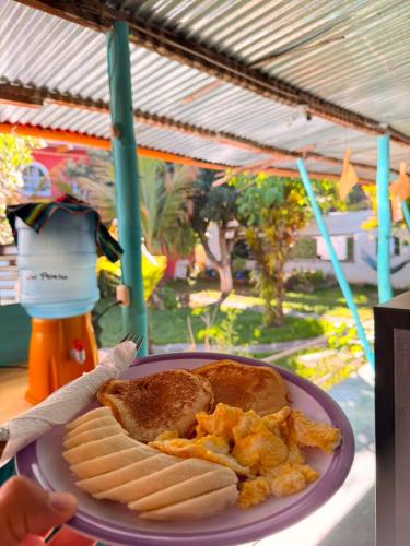 puutarha, El Paraíso Hotel (El Paraiso Hotel) in San Pedro La Laguna