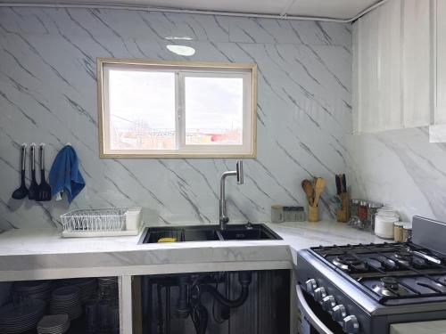 virtuve, Hostel 53 Sur in Puertonatalesa