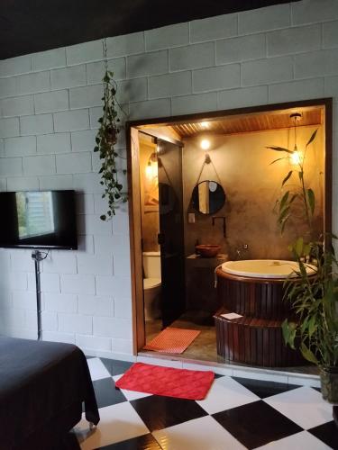Casa para relaxar, estilosa, privativa e pet friendly in Nazare Paulista